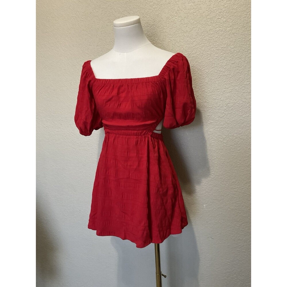 NWT, SHEIN VCay, Two Piece, Connected Dress, Red, Size: XS